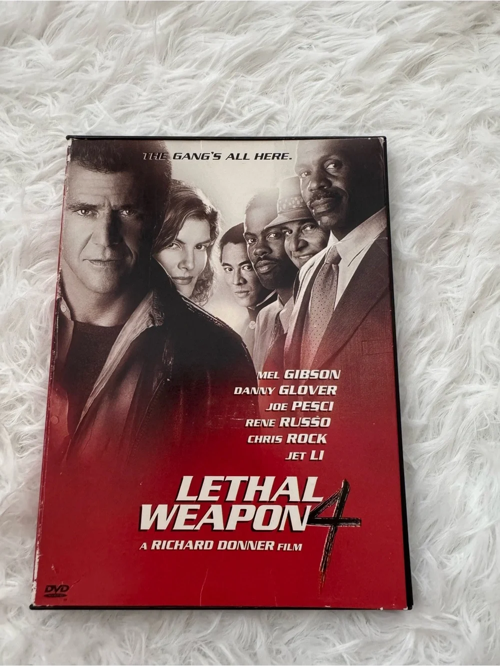Lethal Weapon 4 (Red) Movie DVD
